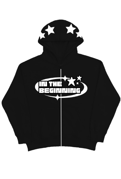 InTheBeginning Zip-up hoodie