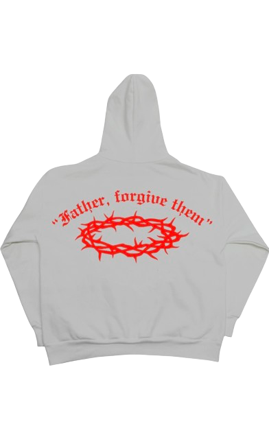 “Father, forgive them” hoodie